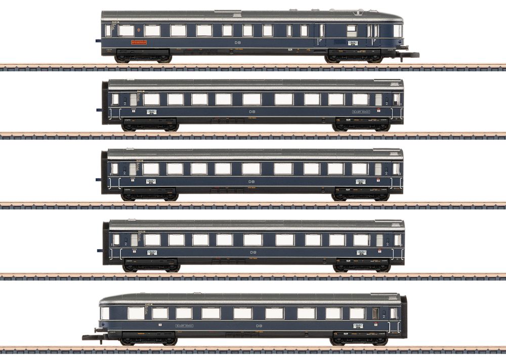 Wagenset Fernschnellzug „Blauer Enzian“ MHI