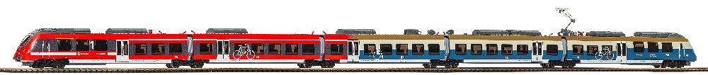 TT-Triebwg. Talent 2 S-Bahn Rostock 5tlg. Jubi VI + DSS PluX
