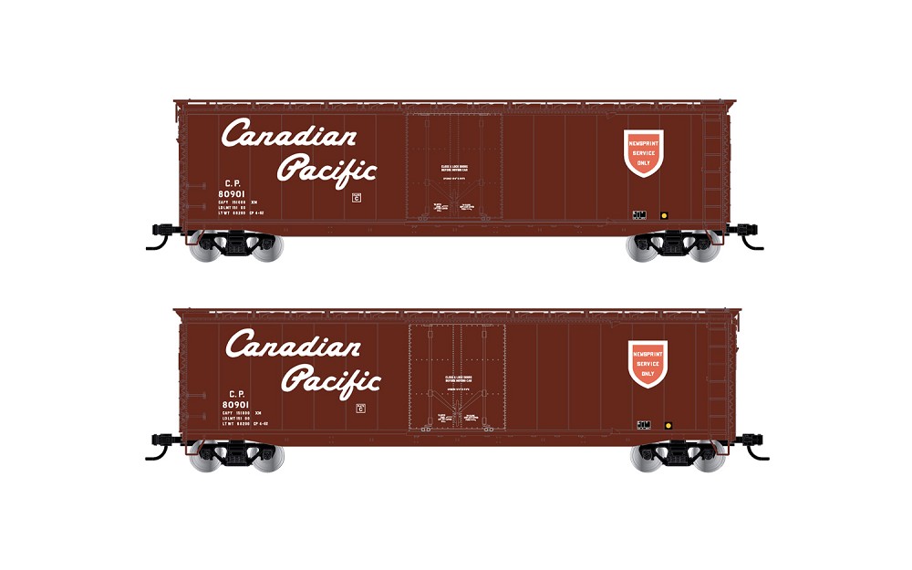 Canadian Pacific Boxcar 80000 Epoche III