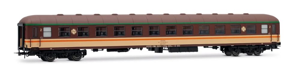 RENFE, 4-achs. Schnellzugwagen 2. Klasse, BB-8937 mit 1,20-m