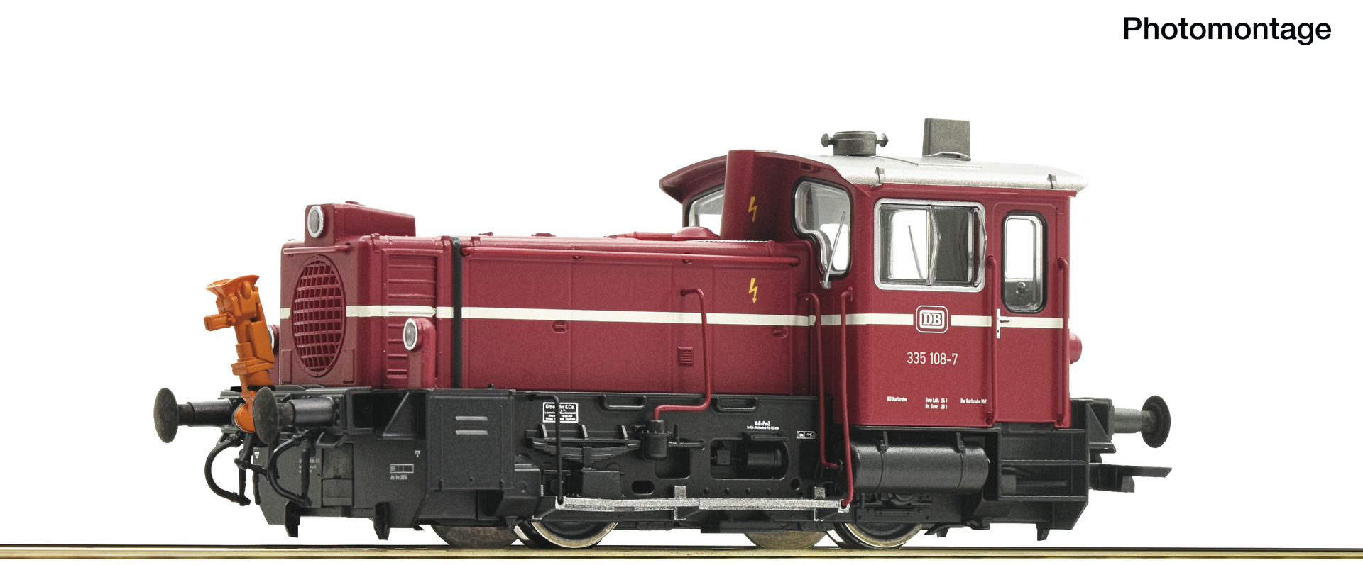 Diesellok BR 335 DB rot AC-Snd.