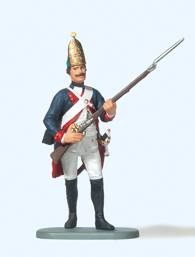 Grenadier stehend, mit Gewehr