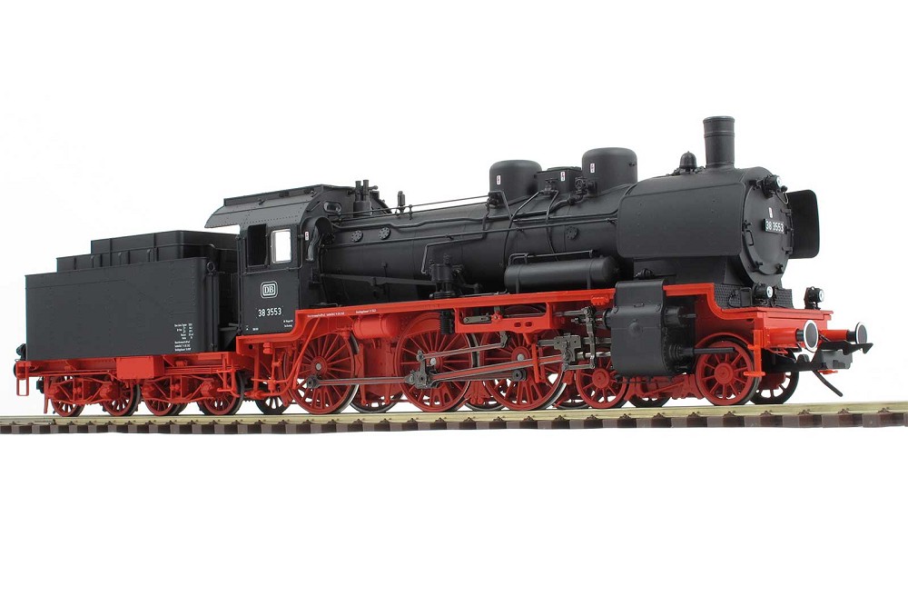 Dampflok BR 38 3553, DB, Epoche 3, Kastentender