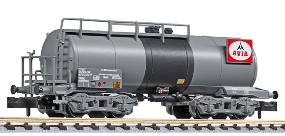 4-achs. Kesselwagen, Einheits-Bauart, SBB-CFF, "AVIA", Ep.IV