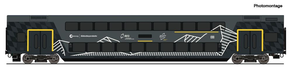 Dosto Einzelwagen Ideenzug SOB DB AG AC