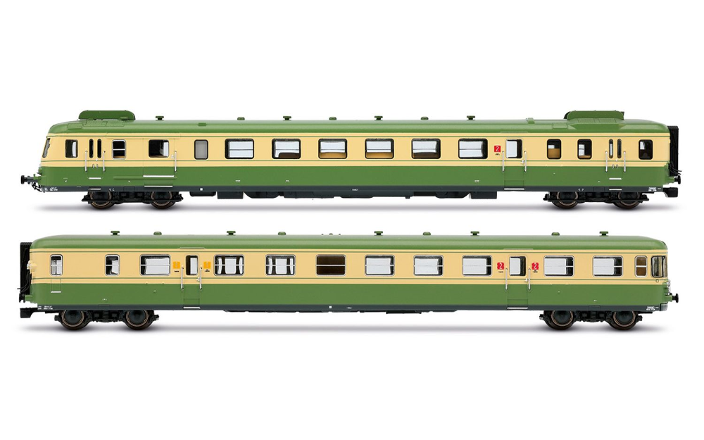 SNCF, Dieseltriebwagen RGP2, Trieb- und Beiwagen in modernis