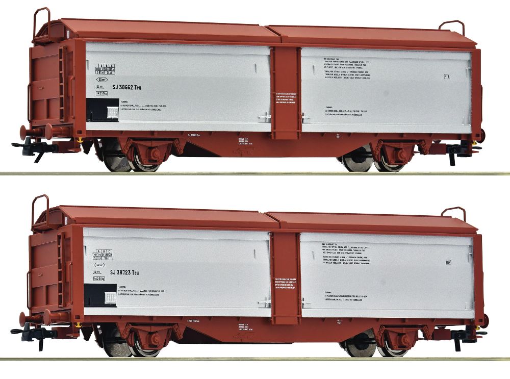 2er Set Schiebewand-/dachwagen SJ