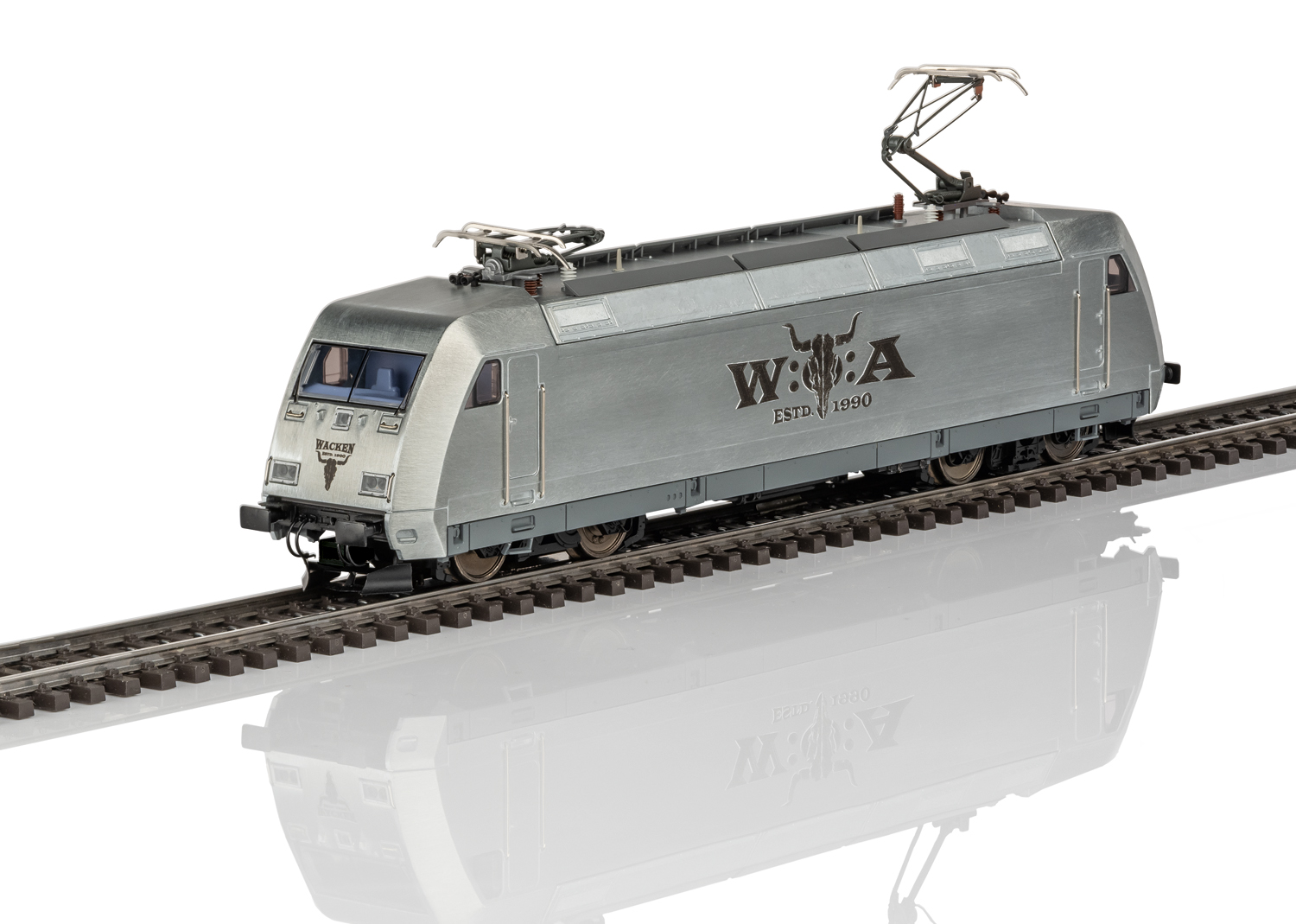 Elektrolokomotive Baureihe 101 Raw Metal Edition