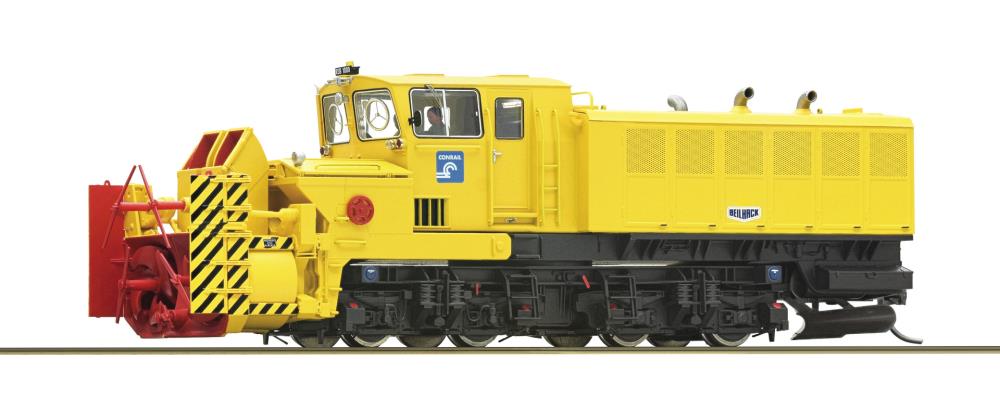 Schneeschleuder Conrail, gelb