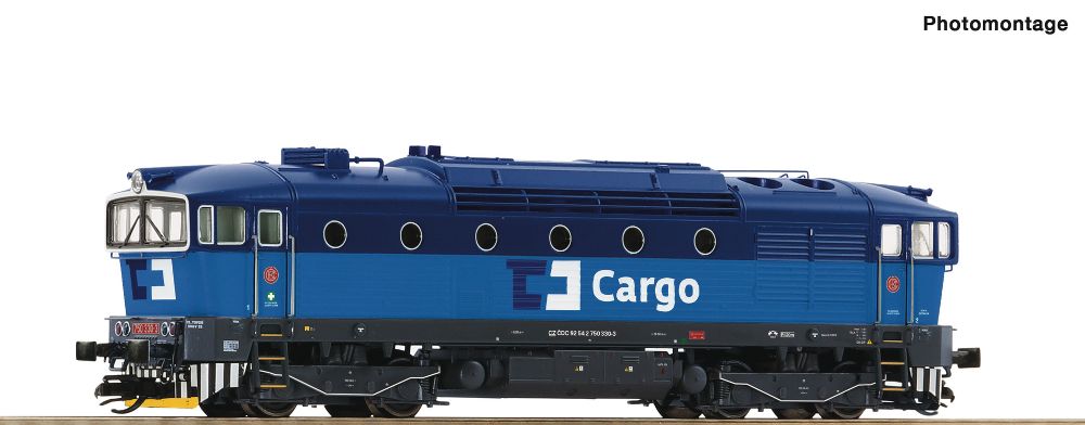 Diesellok Rh 750 CD Cargo DCC