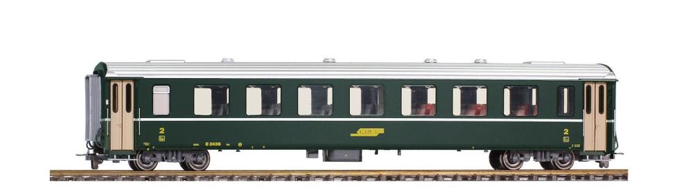 RhB B 2436 Einheitswagen II grün