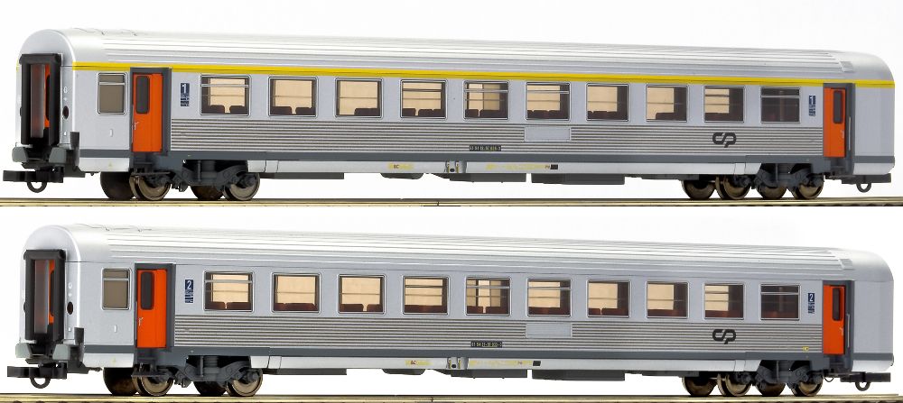 2-teiliges Set Reisezugwagen der CP