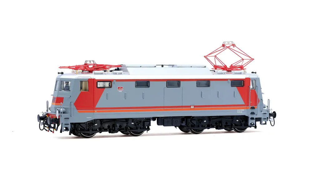 FS, E.424 „Navetta”, „MDVE”-Farbgebung, Stromabnehmer 42LR,