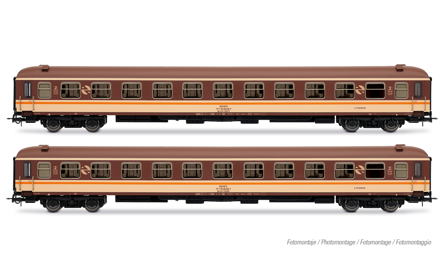 RENFE, 2er-Pack „Estrella Bahía de Cádiz”, Bc10x-12600, Estr