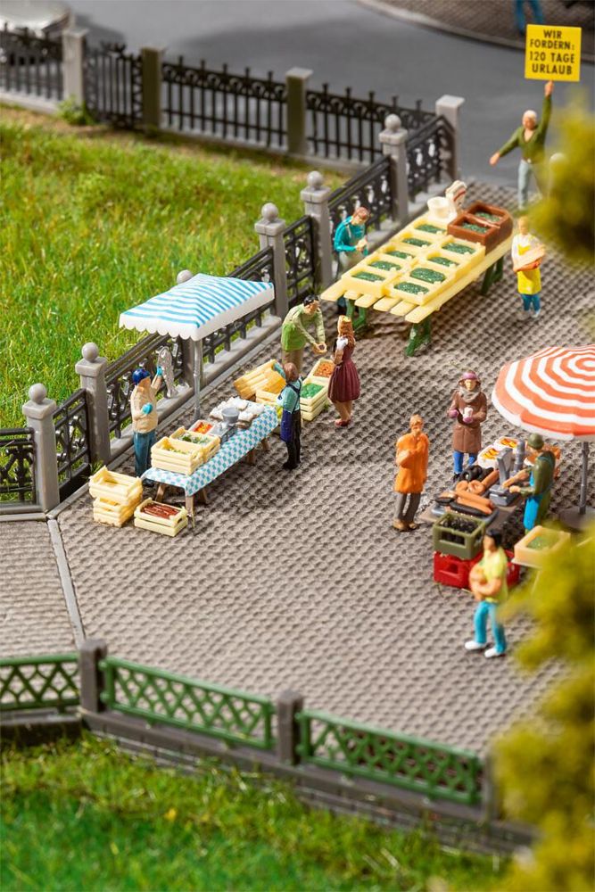 Marktverkäufer, H0