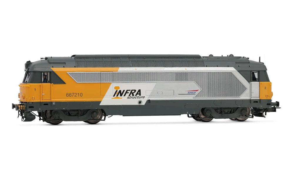SNCF, Diesellok BB 667210 INFRA, Ep.V, Sound