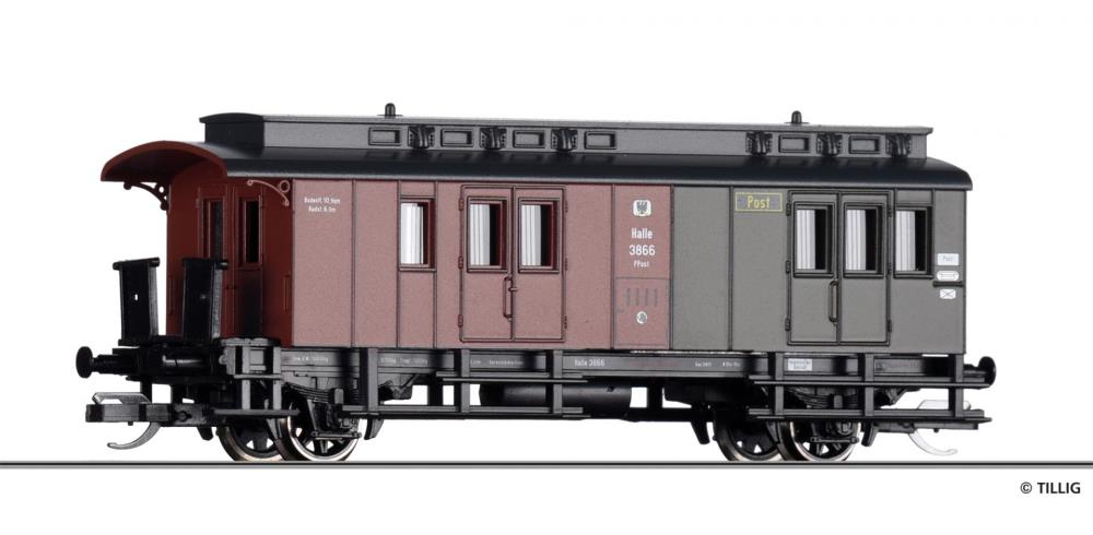 Packwagen mit Postabteil der K.P.E.V., Ep. I
