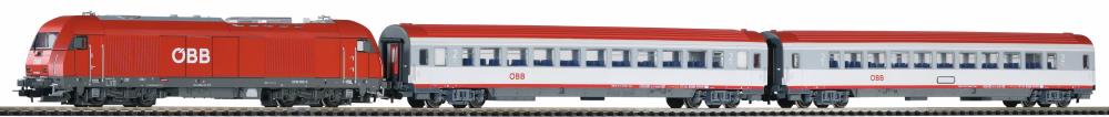 PSC wlan S-Set ÖBB Personenzug Rh 2016 mit 2 wg. VI