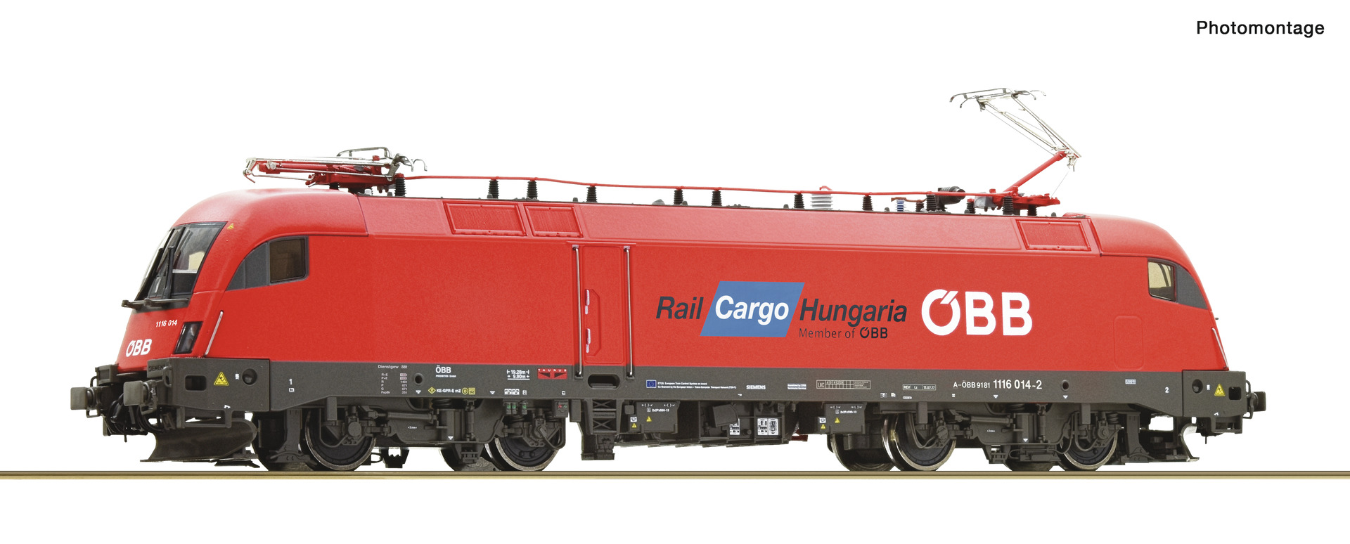 E-Lok 1116 014-2 ÖBB/RCH DC