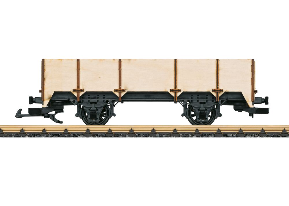 Offener Hochbordwagen mit Holzaufbau
