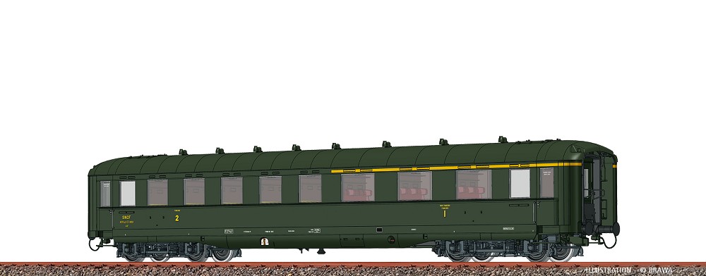 H0 PEW A3B5myfi SNCF III AC+LED