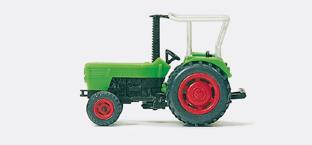 Ackerschlepper DEUTZ D 62 06 mit Mäh- balken. Fertigmodell