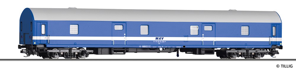 Gepäckwagen der MAV
