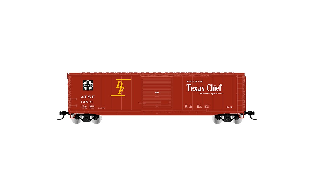ATSF, gedeckter Güterwagen mit Schiebetüren „Texas Chief“ oh