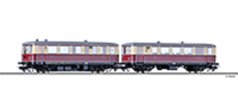 Triebwagen mit Beiwagen der DRG