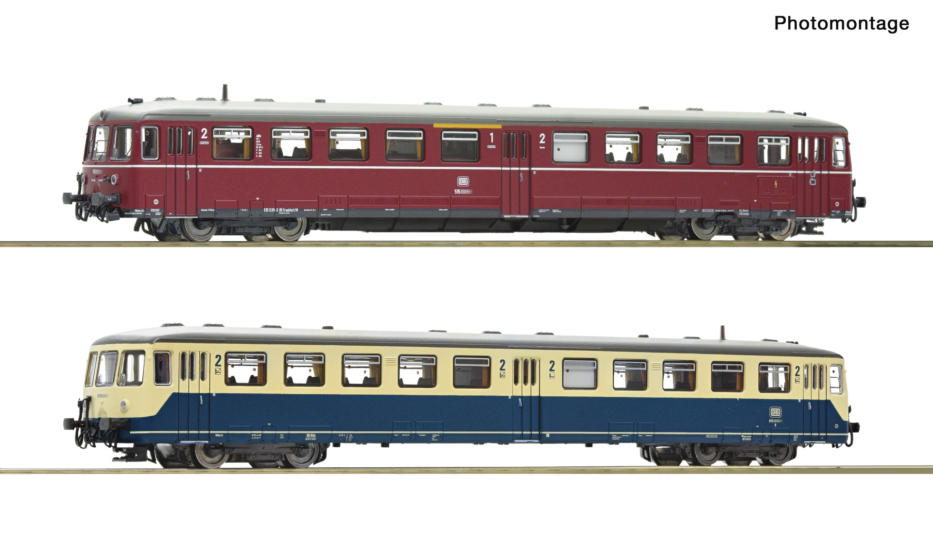 Akkutriebwagen BR 515 mit Steuerwagen DB DC-Sound