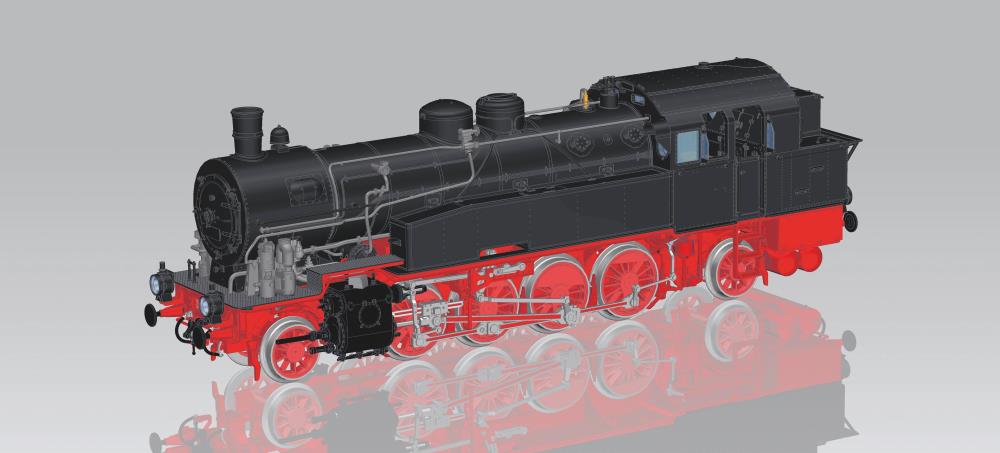 Dampflok BR 93 DRG II + DSS PluX22.