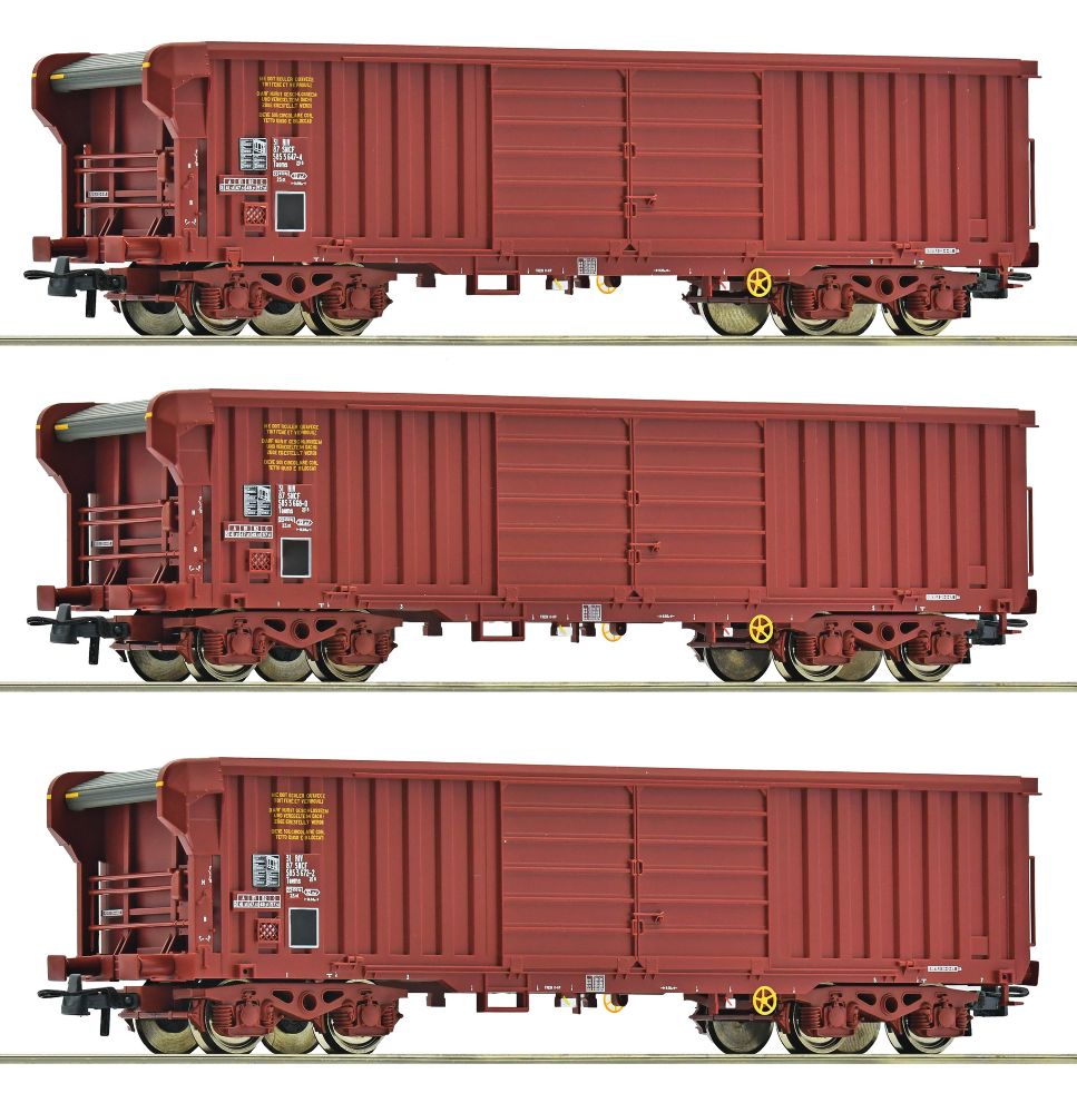 3er Set Rolldachwagen SNCF