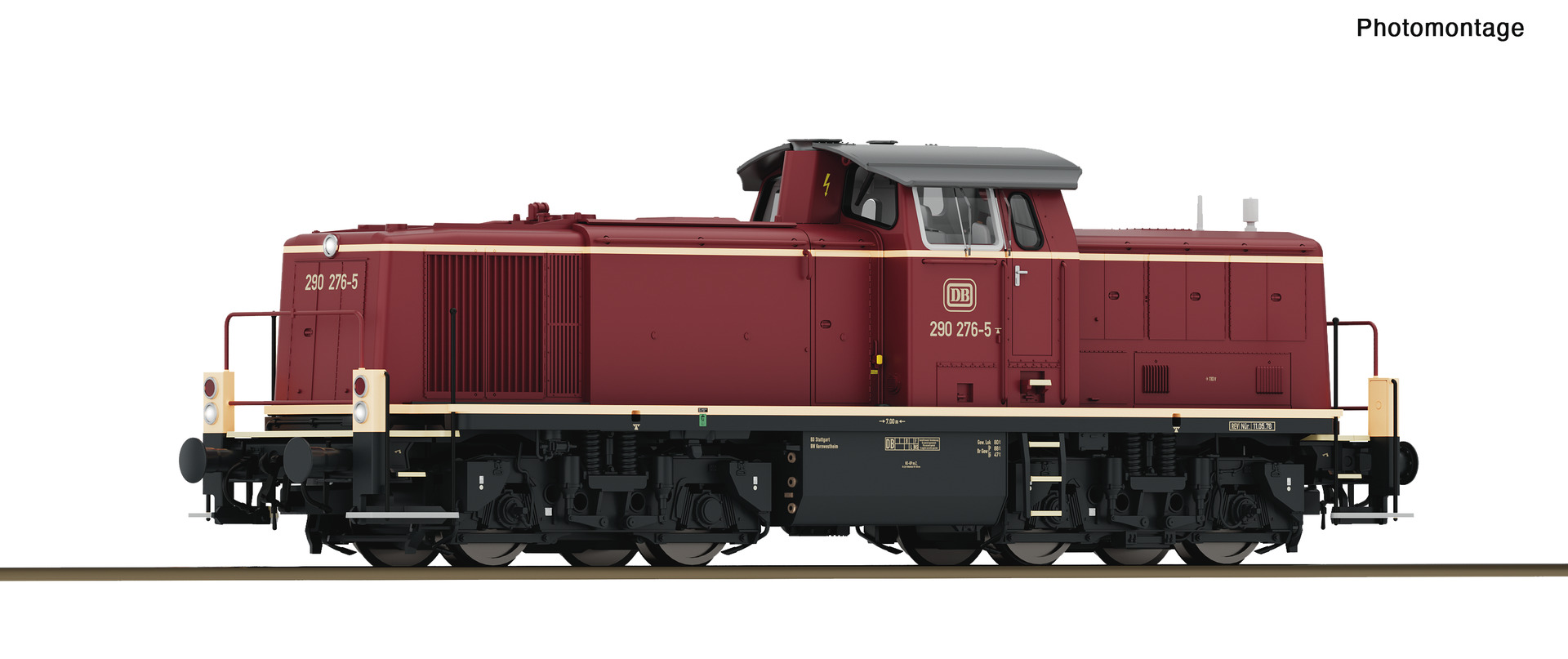 Diesellok 290 276-5 DB AC-Snd.