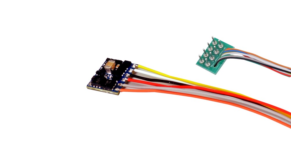 LokPilot 5 FX micro DCC, 8-pi
