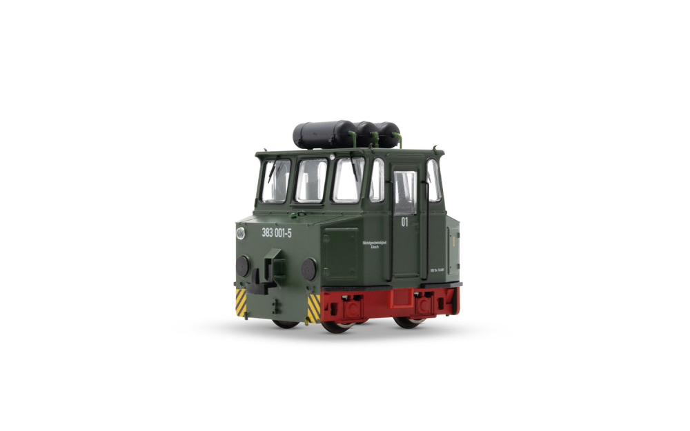 DB AG, ASF (Akku-Schleppfahrzeug) 383 001-5, grüne Farbgebun
