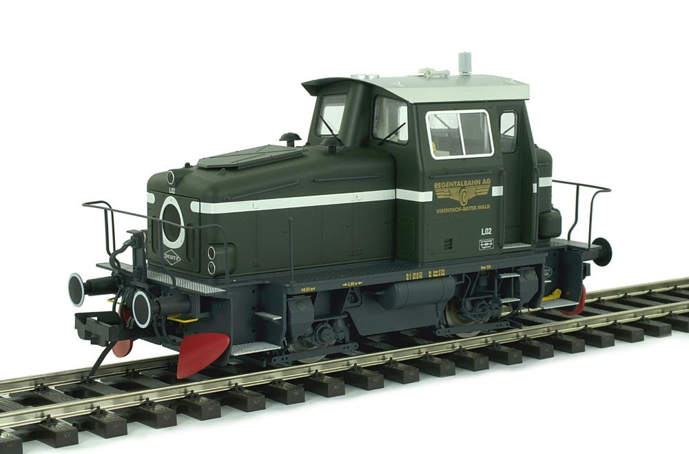 Diesellok Deutz KG 230 B, Regentalbahn, Epoche 4