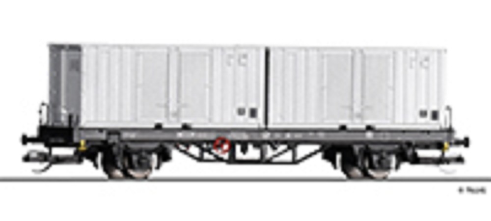 Containertragwagen Post der Deutschen Post
