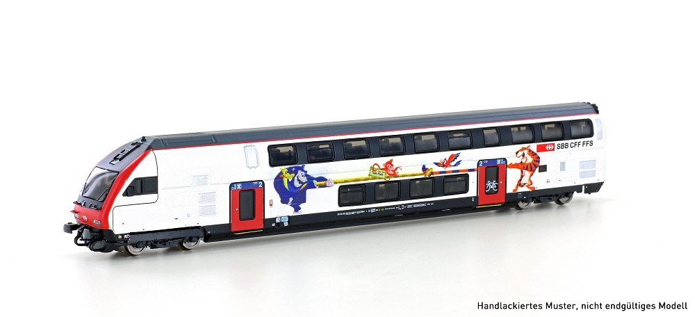 IC2020 Dosto-Steuerwagen, 2.Kl SBB, Ep.VI, Refit