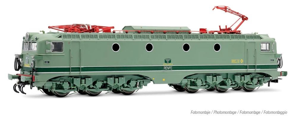 RENFE, sechsachs. Elektrolokomotive 276-129, mit zwei unters