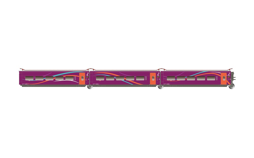 RENFE, 3-tlg. Ergänzungsset des Hochgeschwindigkeitszugs „AV