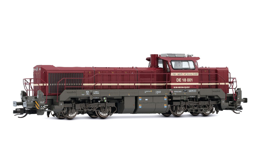 Cargo Logistik Rail Service, Diesellokomotive DE 18 001, in