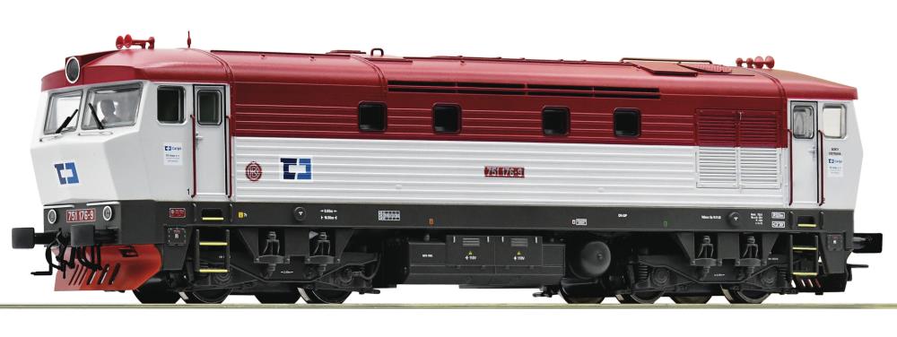 Diesellok Rh 751 CD Cargo Snd.