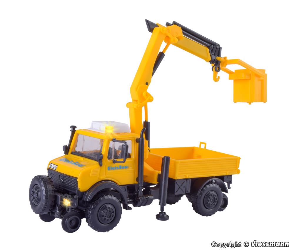 H0 Zweiwege UNIMOG GleisBau