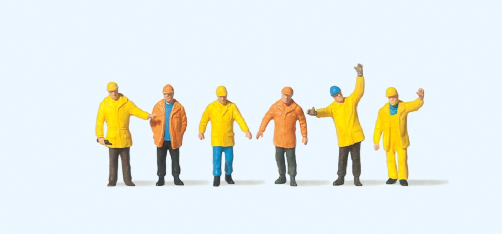 Arbeiter in Schutzkleidung