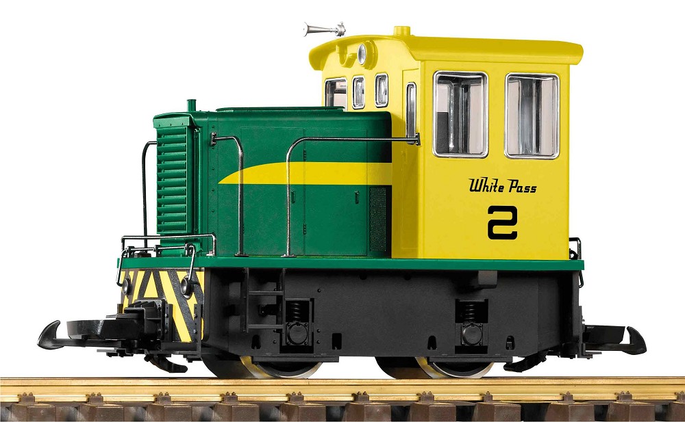 G-US Diesellok GE 25-Ton WP&YR R/C für Batteriebetrieb w/Sou