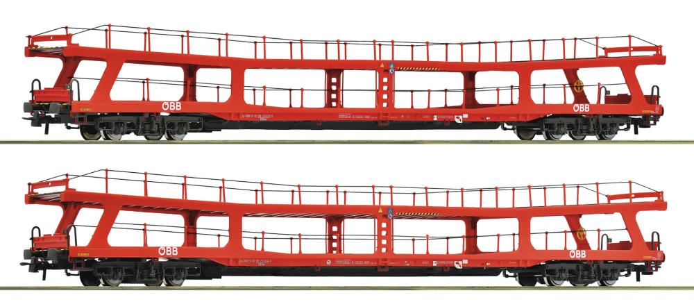 2er Set Autotransportwag. OEBB