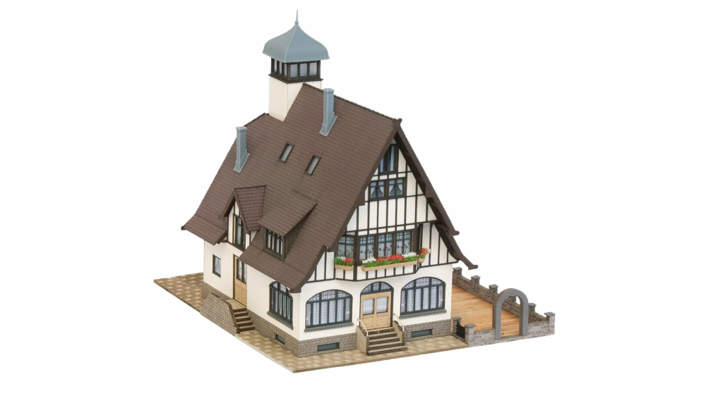 H0 Wirtshaus mit Biergarten