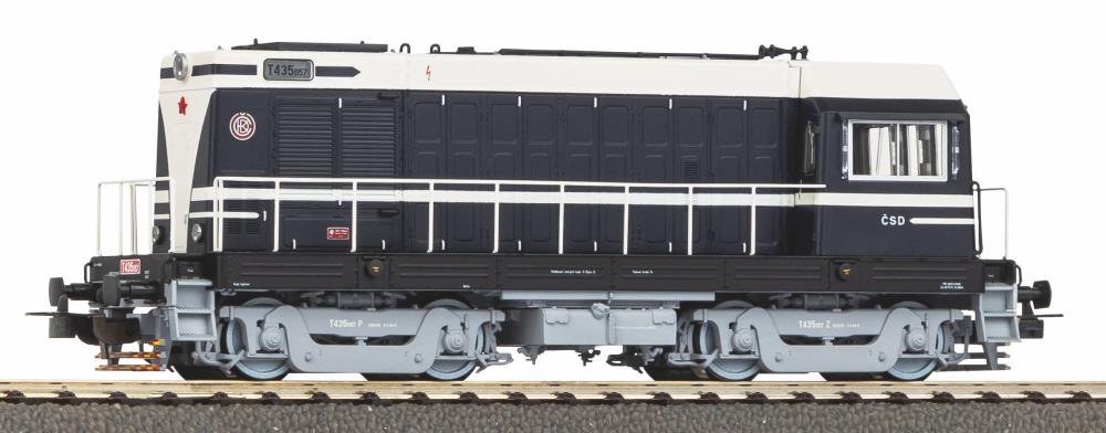 Diesellok/Sound Blau T435 ČSD III + PluX22 Dec.