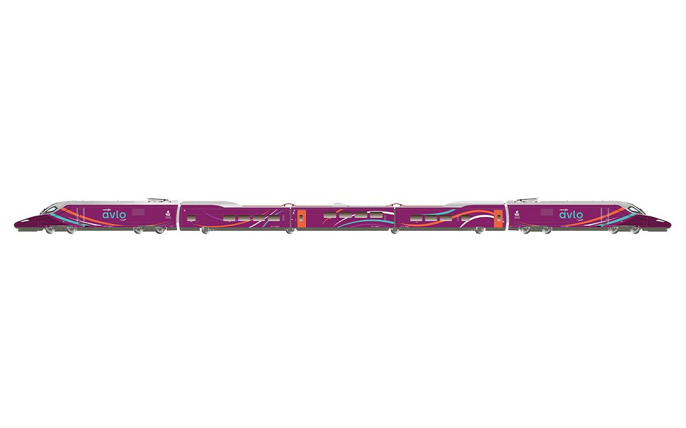RENFE, 5-tlg. Grundset des Hochgeschwindigkeitszugs „AVLO“,