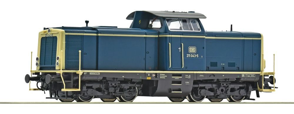 Diesellok BR 211 DB DC-Snd.